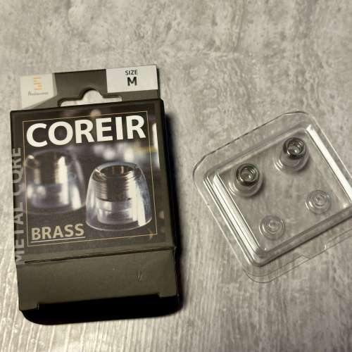 Pentaconn Coreir-Brass 黃銅導管套 入耳式升級耳膠