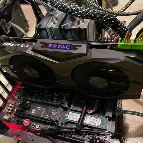 ZOTAC GeForce GTX 1080 Ti AMP Edition 11GB GDDR6 Nvidia GPU 顯卡