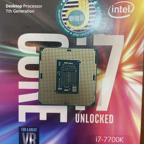 買賣全新及二手CPU, 電腦- Intel Core i7-7700K - DCFever.com