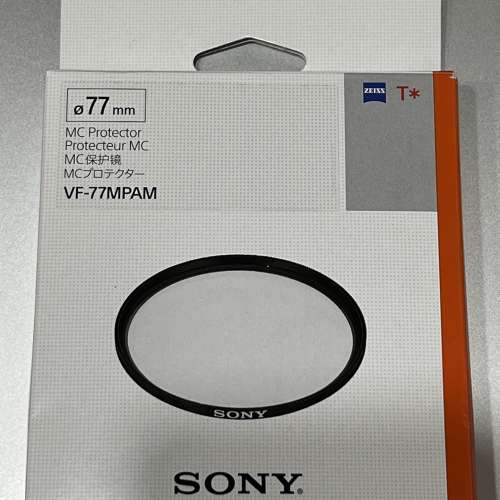 Sony Zeiss 77 mm filter 保護鏡 濾鏡全新未用