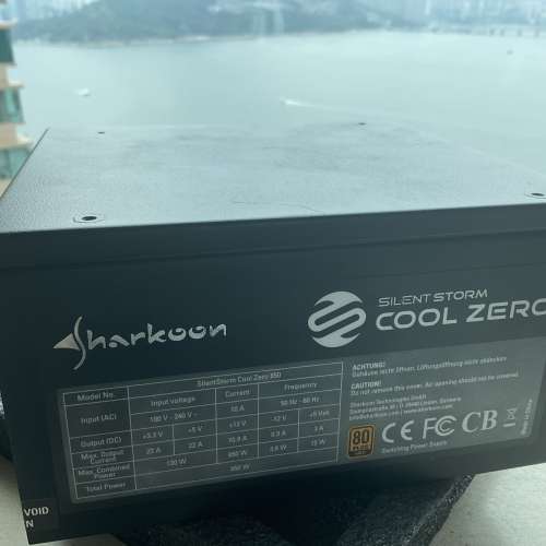 Sharkoon 850w Gold 80Plus power adapter 火牛