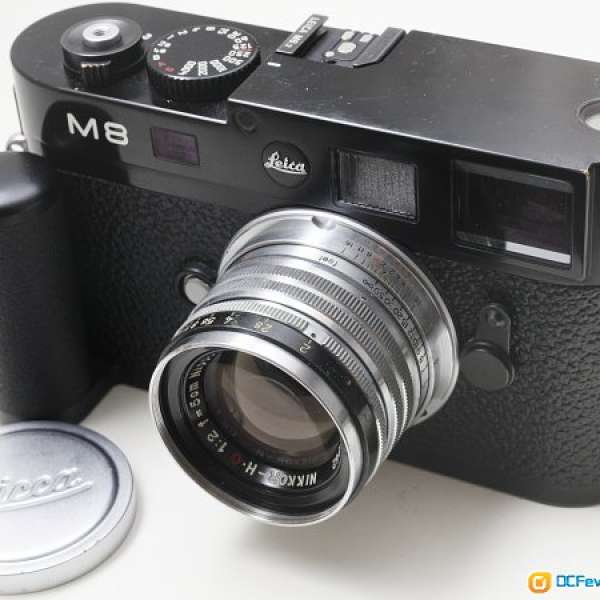 Nikon Nippon Kogaku Nikkor-H.C 5cm/2黑環版(L39)散景獨特迷人，僅