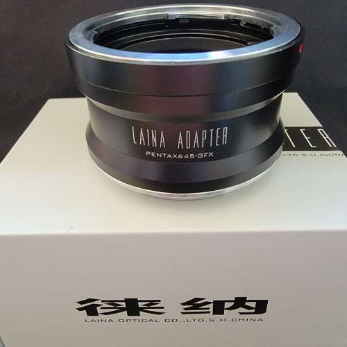 Laina Pentax 645鏡頭轉接Fujifilm GFX 相機接環
