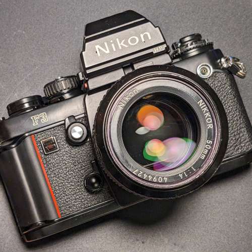 Nikon F3HP + Nikon 50mm f1.4 (有試機相)