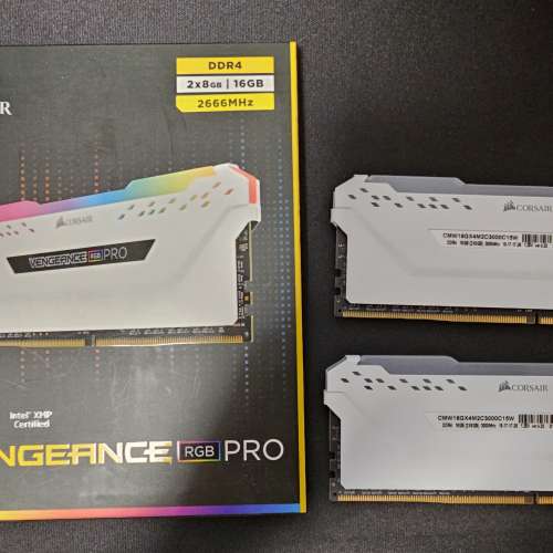 4條 Corsair Vengeance Pro RGB