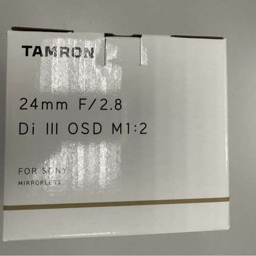 Tamron 24mm f2.8 Di III OSM M1:2 for Sony E mount
