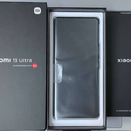 全新 Xiaomi 小米 13 Ultra 5G 12GB+256GB 白色、全新未用過
