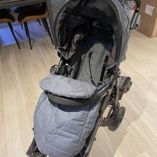 Pegperego SI 嬰兒車+Buggy board maxi 腳踏板