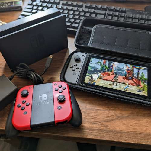 舊Switch 整套 + 手制一對 + Case