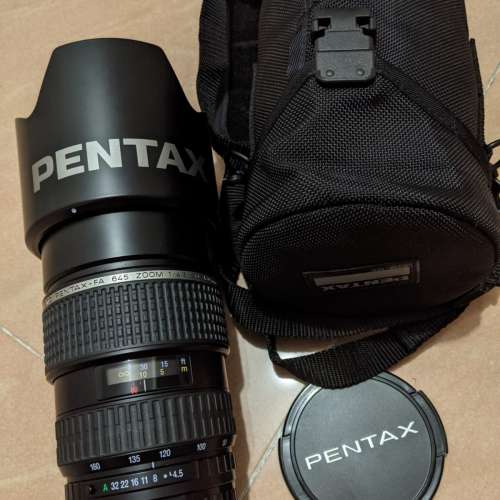 Pentax FA 645 80-160 4.5  (越南製造的新鏡 , for 645D, 645Z)
