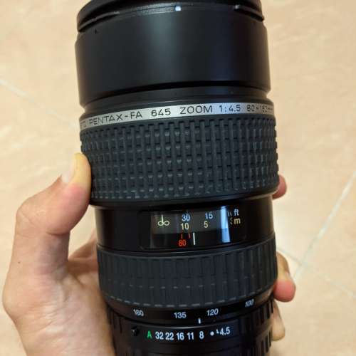 Pentax FA 645 80-160 4.5  (越南製造的新鏡 , for 645D, 645Z)