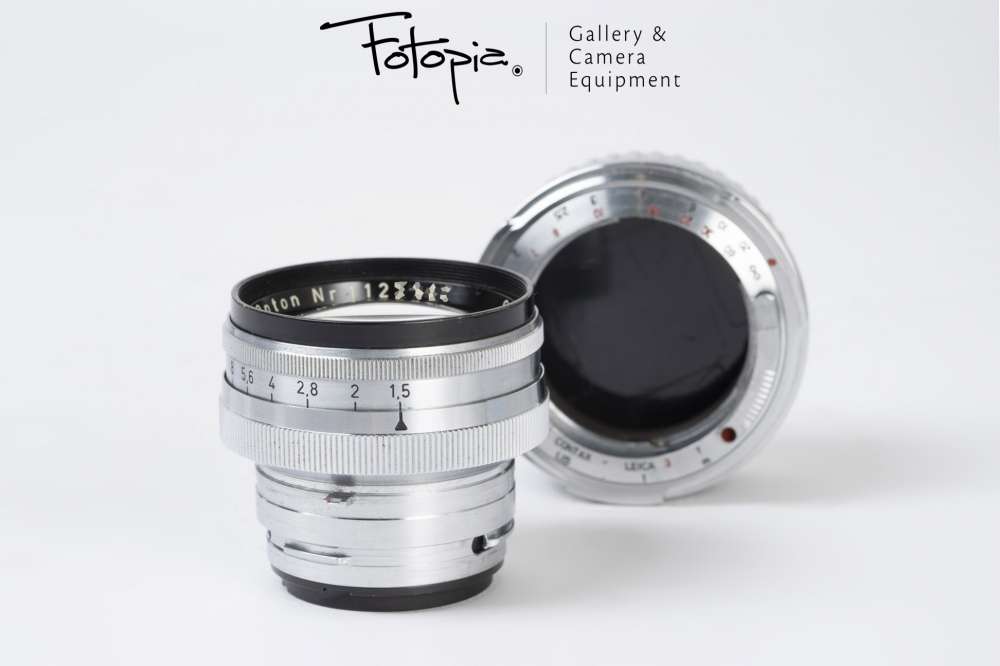 Zeiss-Opton Sonnar 50mm F1.5 T - Contax RF Mount with Amedeo