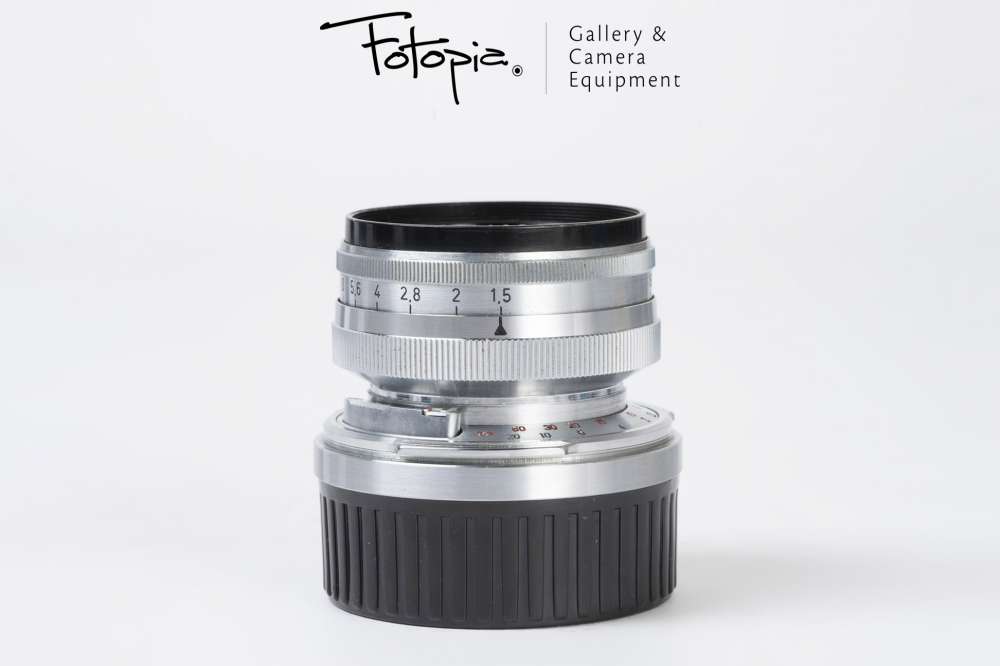 Zeiss-Opton Sonnar 50mm F1.5 T - Contax RF Mount with Amedeo