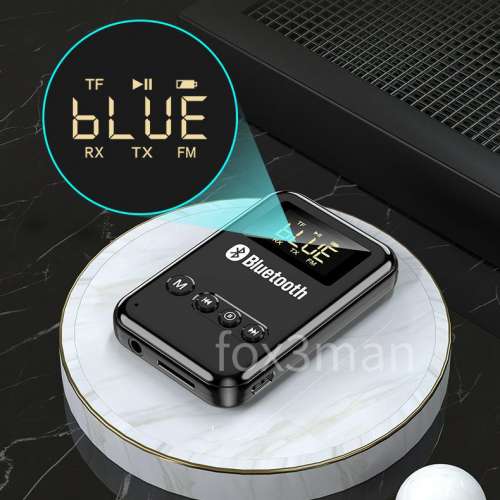 新款多功能 藍牙 FM 雙向發射接收器 MP3播放器 內置充電