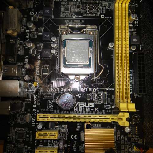 ASUS H81M-K Micro-ATX 主機板 Socket 1150