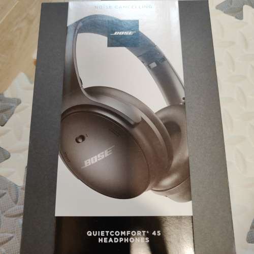 Bose Quietcomfort 45 Headphones 黑色全新贈品全新未開封- DCFever.com