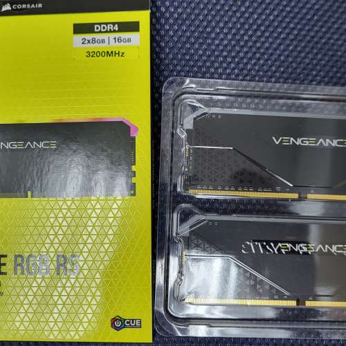 Felton 行貨有盒終身保 Corsair Vengeance RGB RS DDR4 3200 16GB Kit (2x8GB)