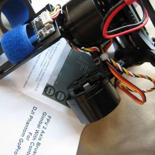 FPV 3-axis CNC Metal Brushless Gimbal 全新