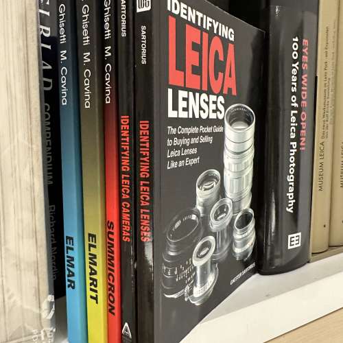 Leica lenses and cameras books