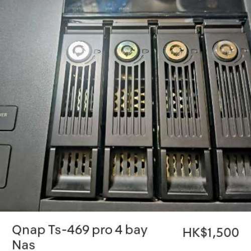 Qnap Ts-469 pro 4 bay Nas
