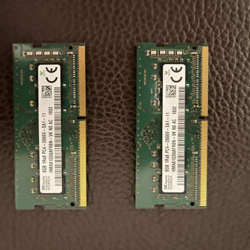 Ddr4 2666 8gb x 2 ram