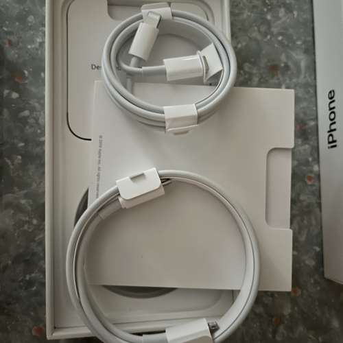 apple 線 iphone 線 USB-C 至 Lightning 連接線 2條