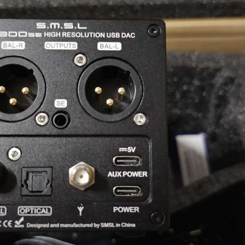 水貨S.M.S.L M300se dac黑色