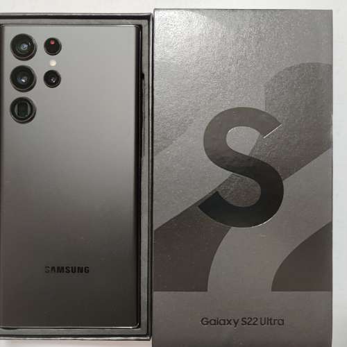 香港行貨三星Samsung galaxy s22 ultra 12+512gb 雙咭5G - 二手或全新