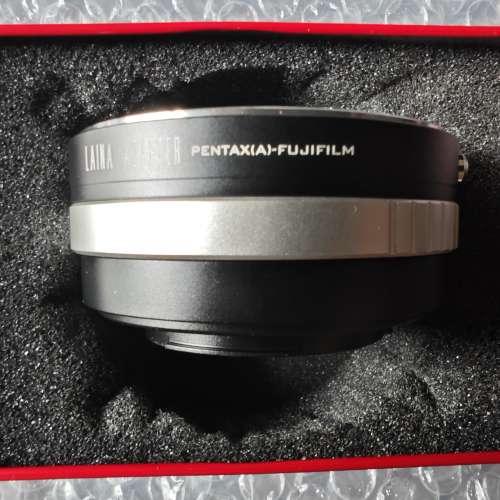 平放 Laina adapter : Pentax A - Fujifilm