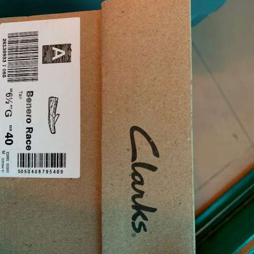 男裝全真皮休閒鞋 40號