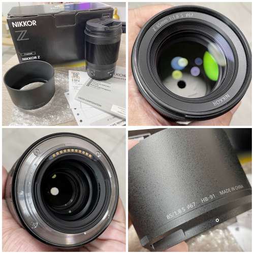 Nikon z 85mm f1.8 S line 及 Nikkor Z 28mm f2.8 (SE)鏡頭