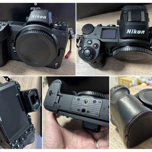 Nikon Z6 body (made in Japan) 行貨過保，連2原裝電及皮製半包套