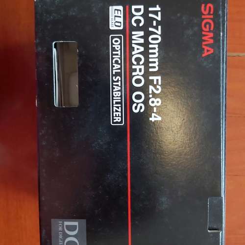 Sigma 17-70 SA mount for Sigma SD camera