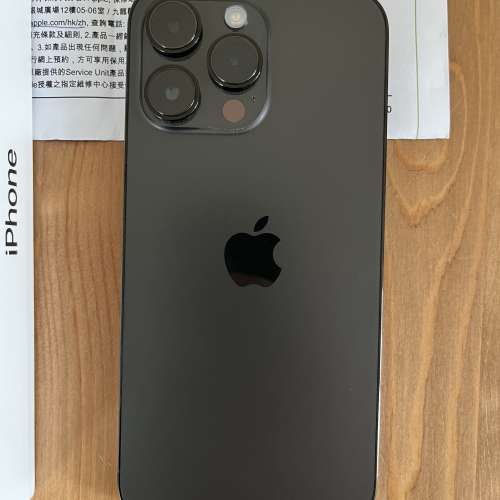 行貨 iPhone 14 pro max 256g 黑色 $ 8700