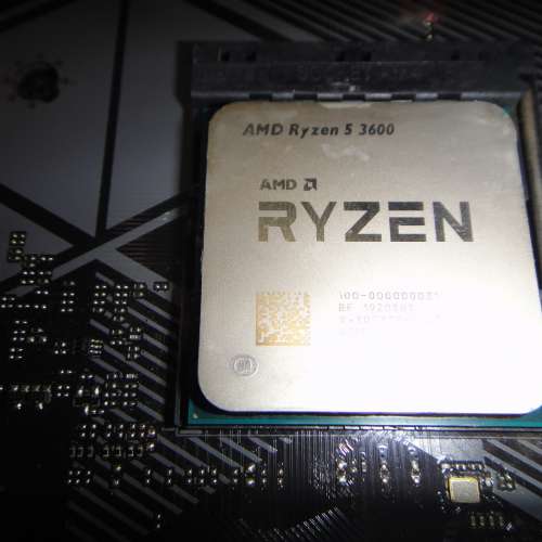 AMD Ryzen 5 3600  6核心12執行緒 連 RGB風扇  Socket AM4