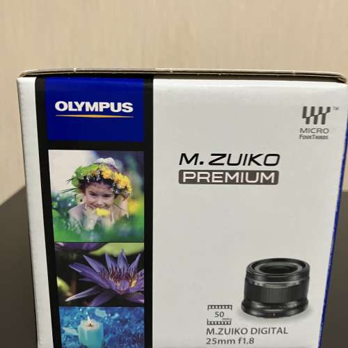 Olympus M.Zuiko Premium 25mm f1.8 鏡頭（日本製做）