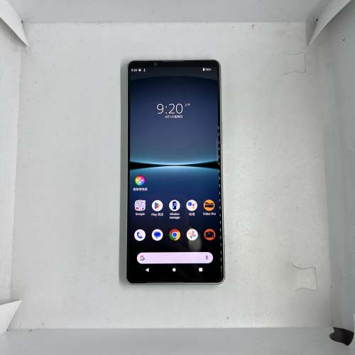 $(4) 99%Sony Xperia 1 IV 5G 12+256GB 白色 港行 剩機