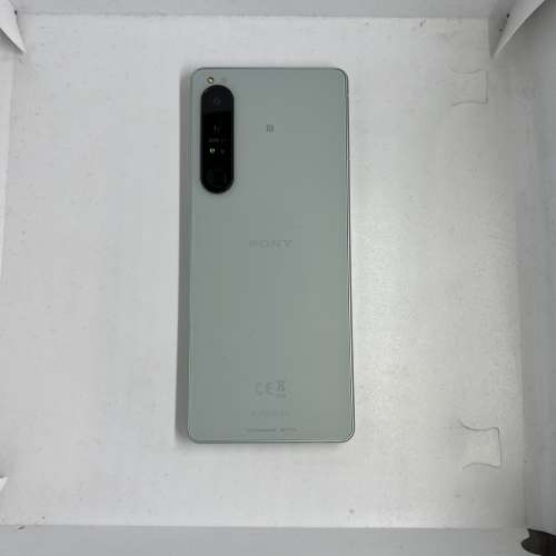 $(4) 99%Sony Xperia 1 IV 5G 12+256GB 白色 港行 剩機