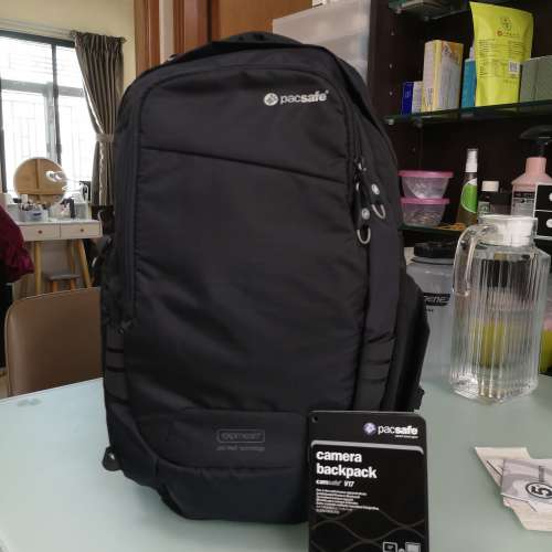 99% new pacsafe camsafe V17 backpack