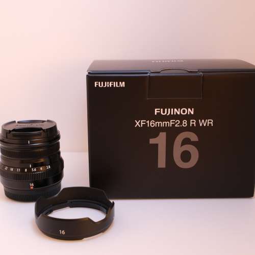 Fujinon XF 16mm F2.8 R WR