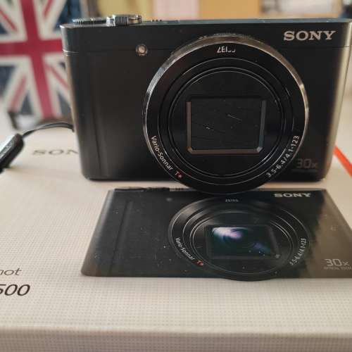 Sony Wx500 portable cybershot 24-720mm camera