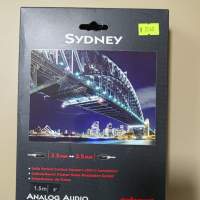 AudioQuest Sydney 3.5mm to 3.5mm 1.5m 線聖 高級音響模擬訊號線 analogue cable