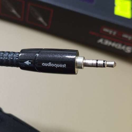 AudioQuest Sydney 3.5mm to 3.5mm 1.5m 線聖 高級音響模擬訊號線 analogue cable
