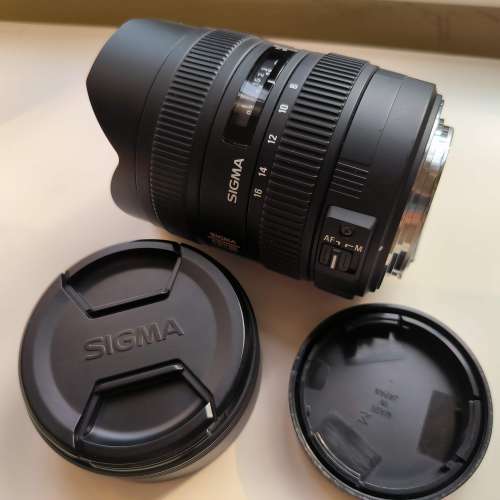 99%新 Sigma 8-16mm f4.5-5.6 超廣角变焦鏡 Canon mount