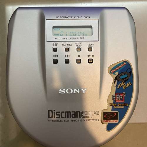 sony d-e885 discman walkmam cd player 全正常