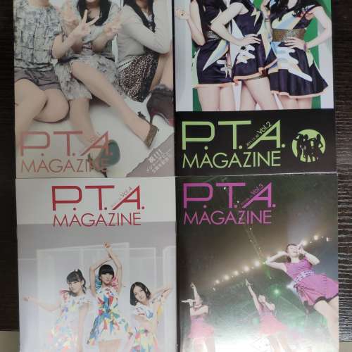 Perfume P.T.A. Magazine Vol.1-4