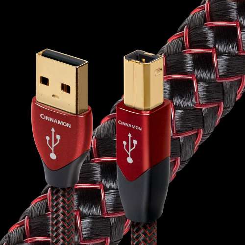 99%新AudioQuest Cinnamon 3 Meter Digital Audio USB Cable A-B