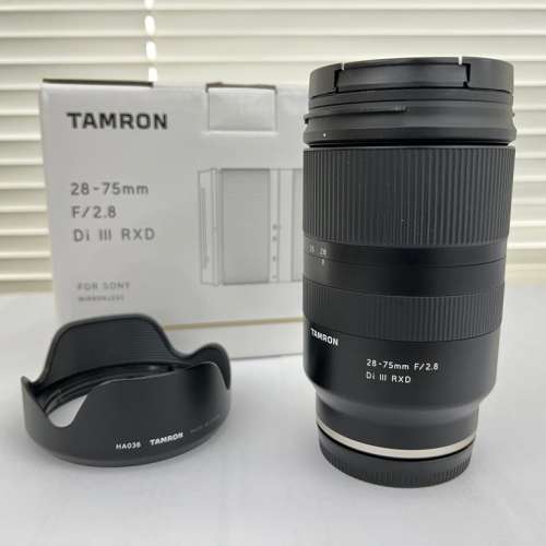 Tamron 28-75mm F2.8 Di III RXD (A036) Sony E Mount