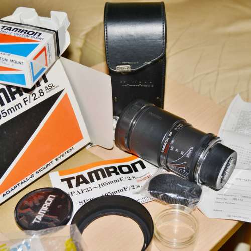 Tamron 經典菲林鏡皇 SP 35-105mm f2.8 ASL Nikon mount 手控對焦