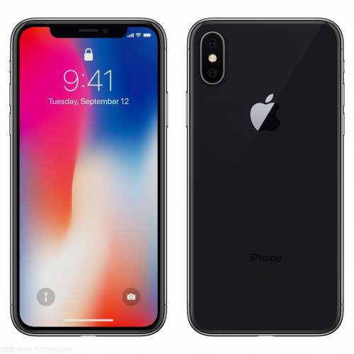 iPhone X 太空灰色 256GB CSL行貨 電100%